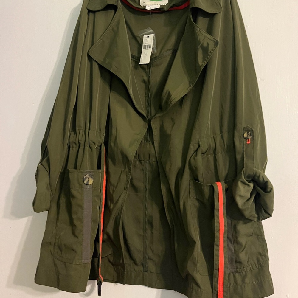 Anthropologie Olive Green Jacket